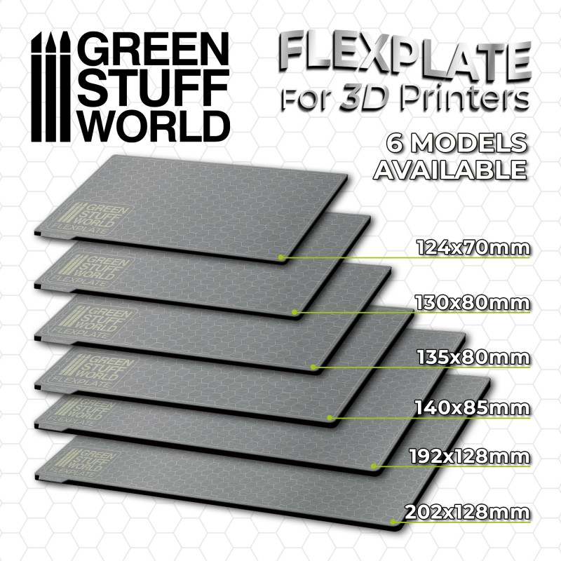 Flexplates For 3d Printers - 130x80mm 3