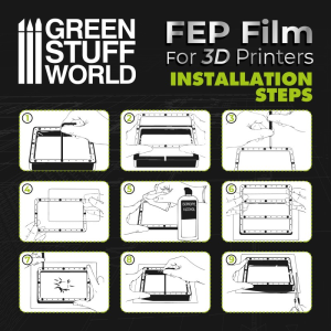 FEP film 300x210mm (pack x2) 1