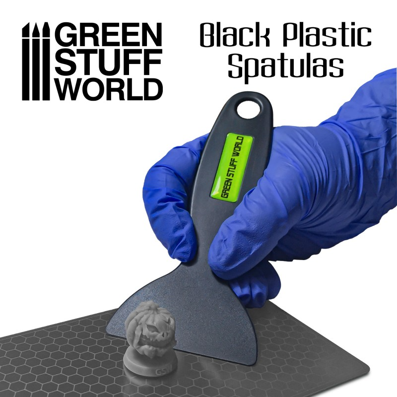Black Plastic Spatulas - 3D printer 2