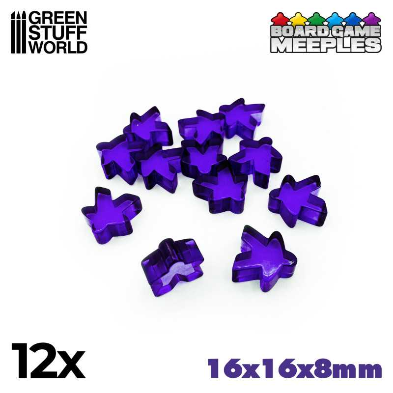 Meeples 16x16x8mm - Purple 1