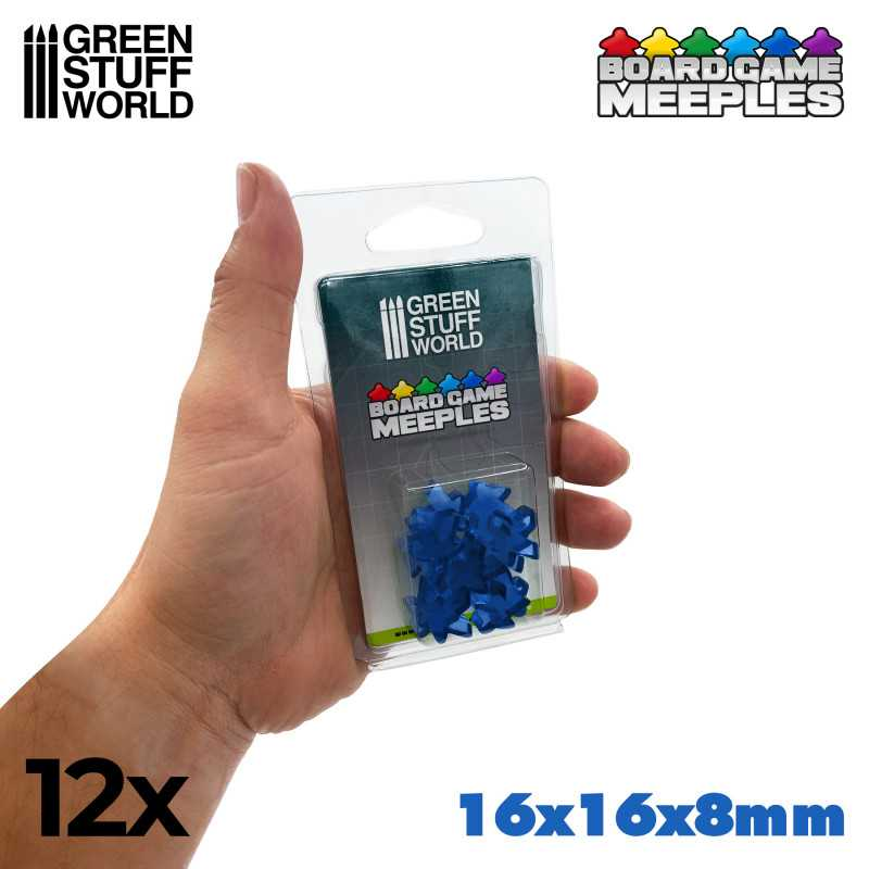 Meeples 16x16x8mm - Blue 2