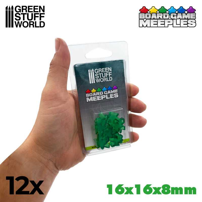 Meeples 16x16x8mm - Green 2