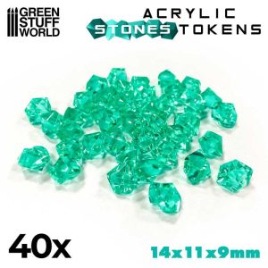 Tokens - Turquoise Stones 1