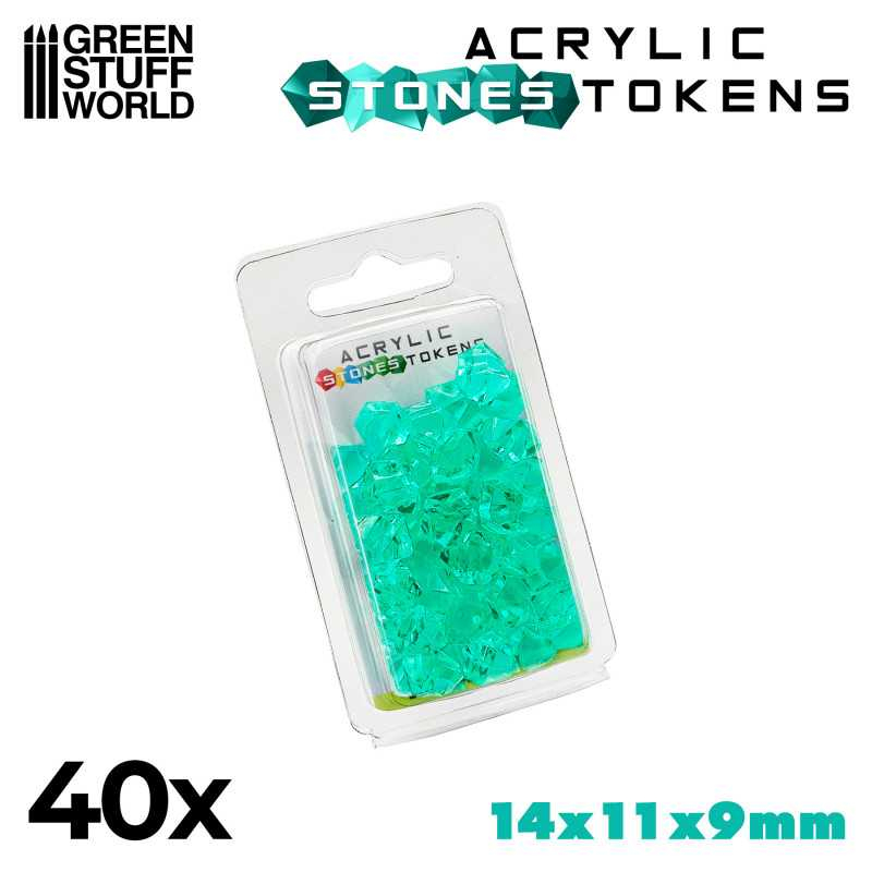 Tokens - Turquoise Stones 2