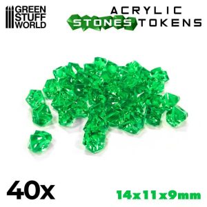 Tokens - Green Warpstones 1