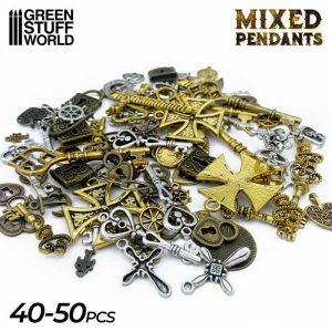 SteamPunk Mixed Pendants Set 1