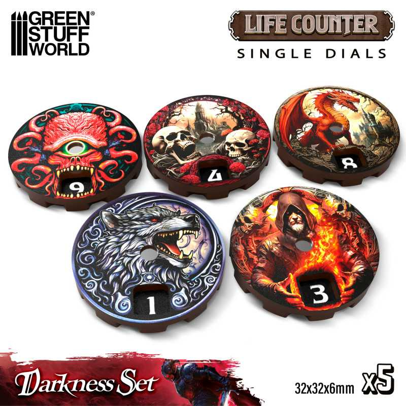 Life counters - Darkness Set 1