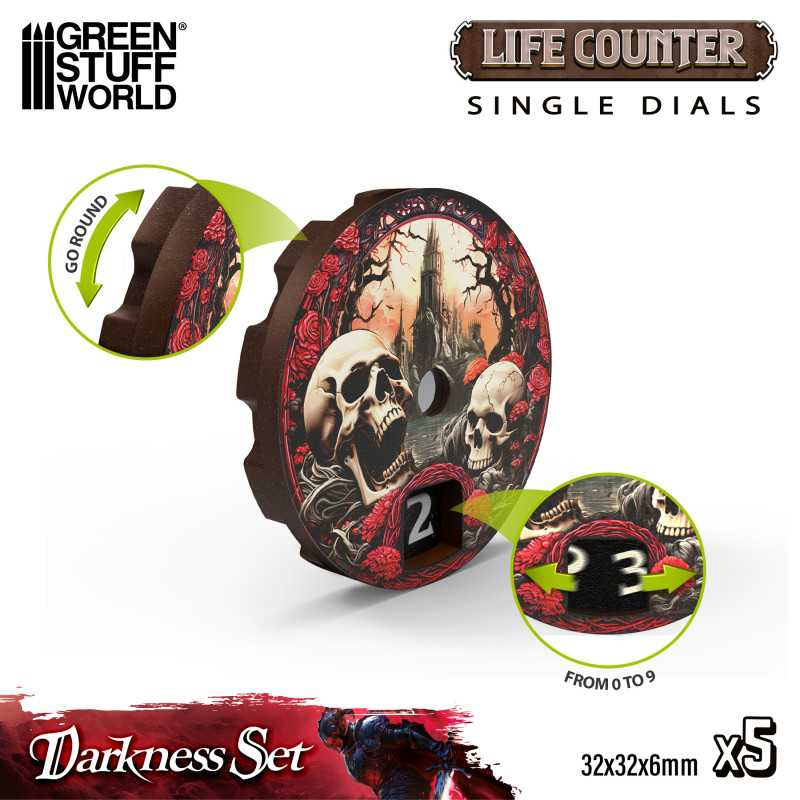 Life counters - Darkness Set 2