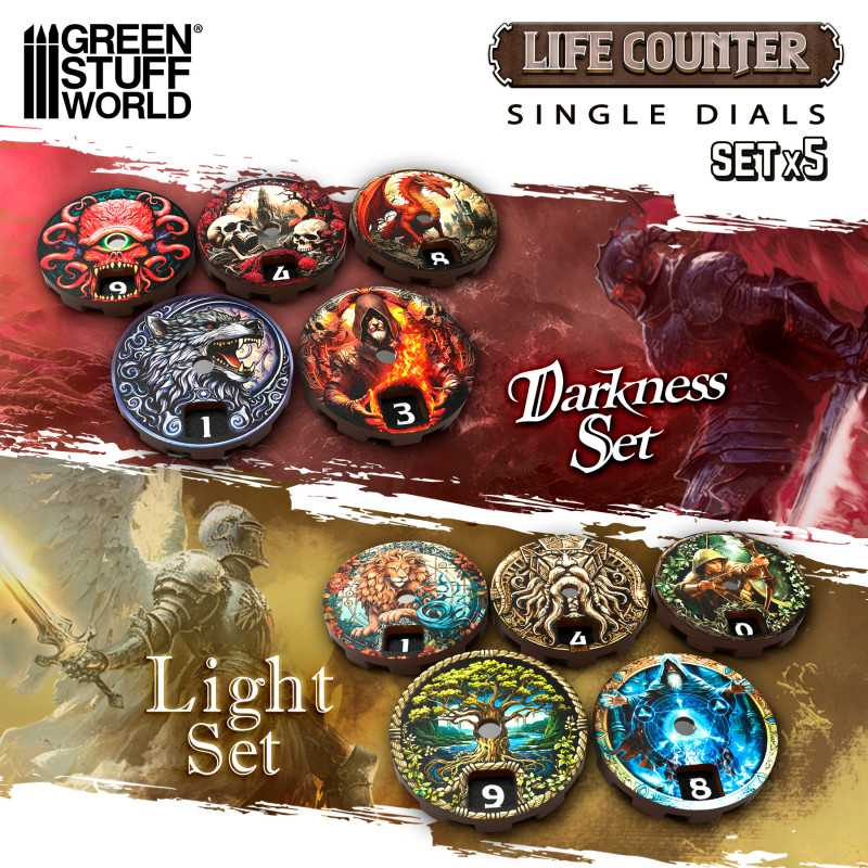 Life counters - Darkness Set 3