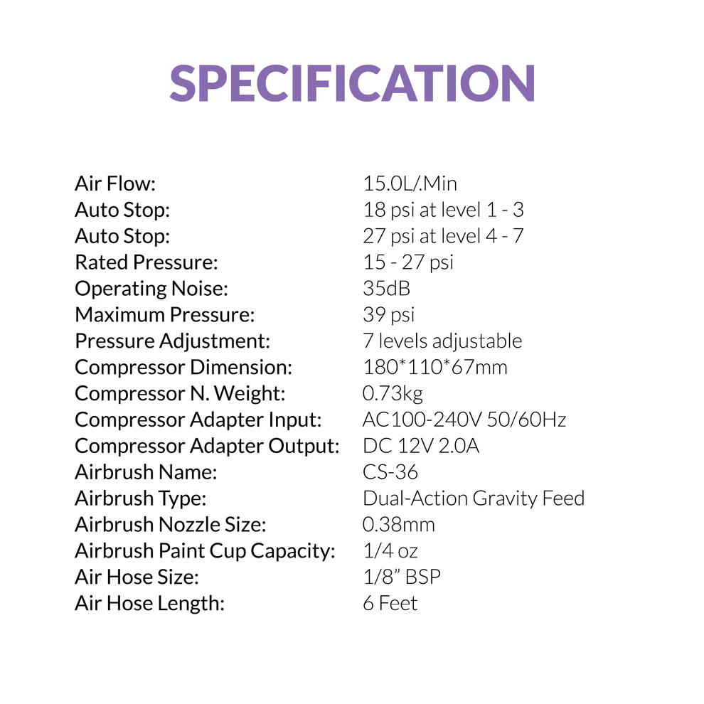 Ambition Series GTS-06 Serenair Mini Air Compressor (Duplicate) 2