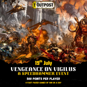Ticket: Speedhammer Vengeance On Vigilus 1