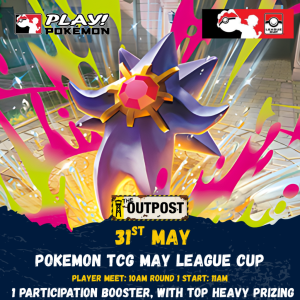 Ticket: Pokemon TCG May League Cup 1