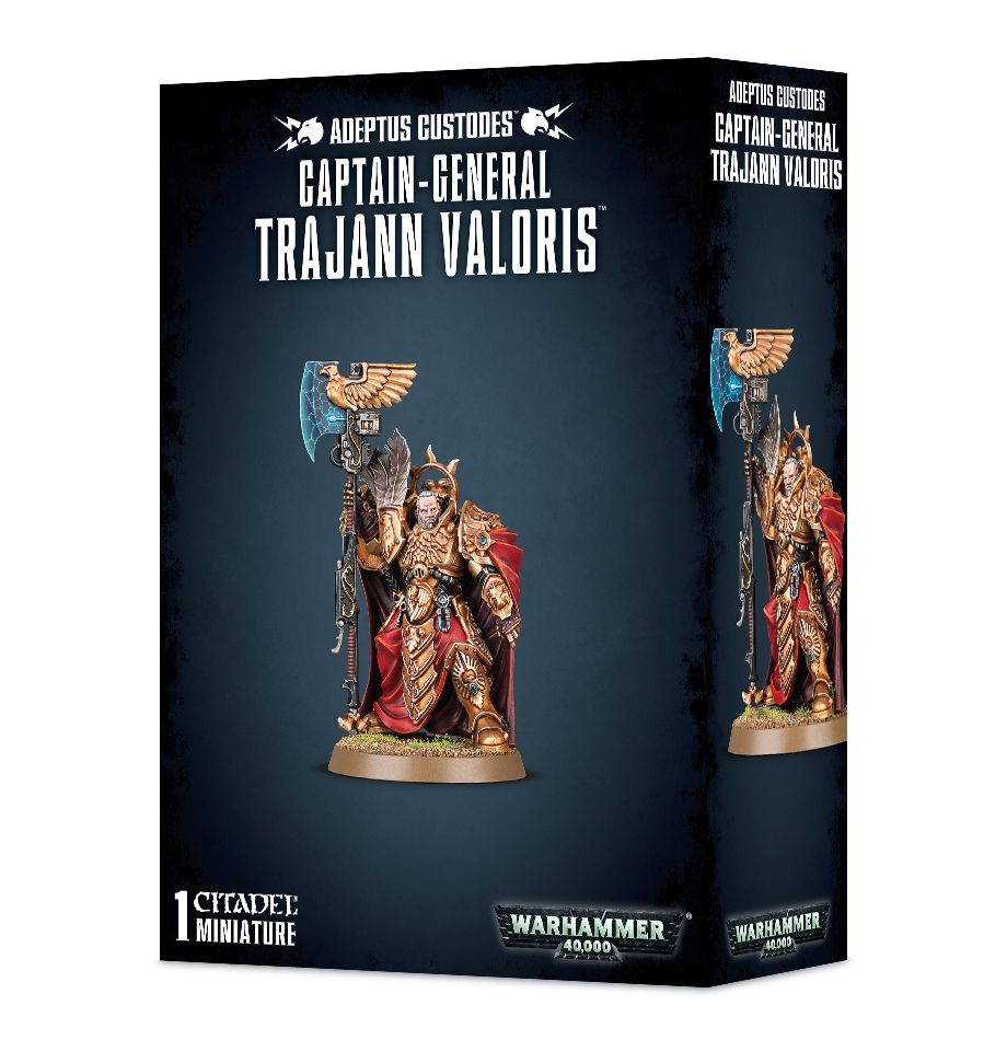 Adeptus Custodes: Captain-General Trajann Valoris 1