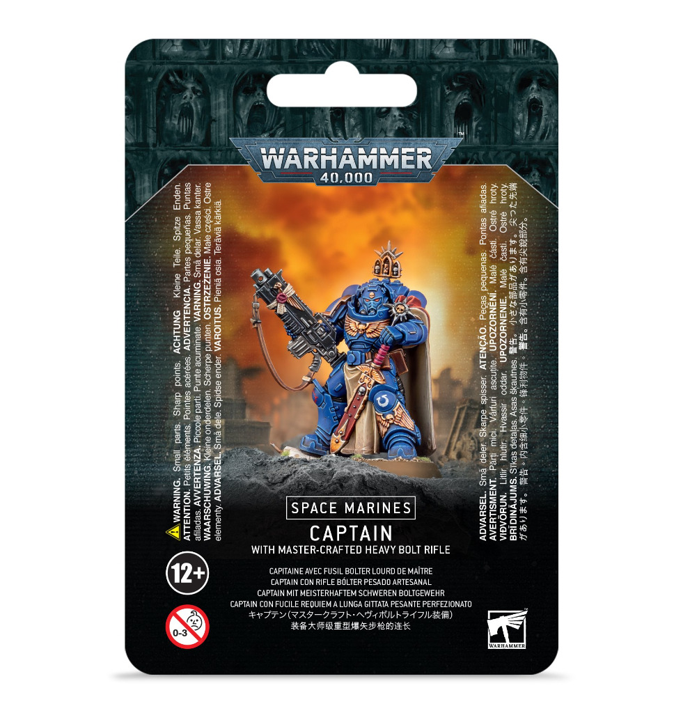 Space Marines: Primaris Captain with Master-crafted Heavy Bolt Rifle 1
