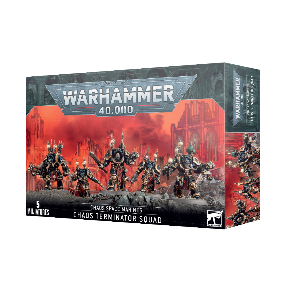 Chaos Space Marines: Chaos Terminator Squad 1