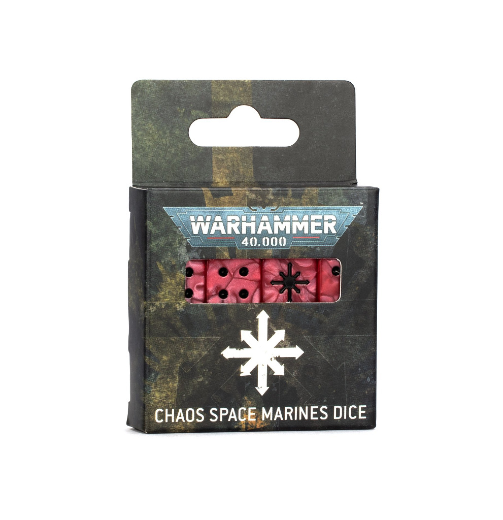 Warhammer 40000: Chaos Space Marines Dice 1
