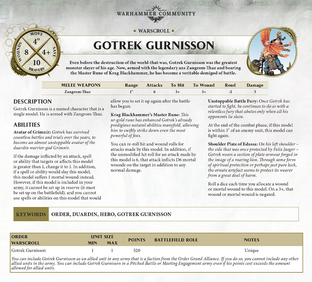 Gotrek Gurnisson 2