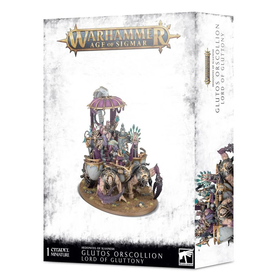 Hedonites of Slaanesh: Glutos Orscollion, Lord of Gluttony 1