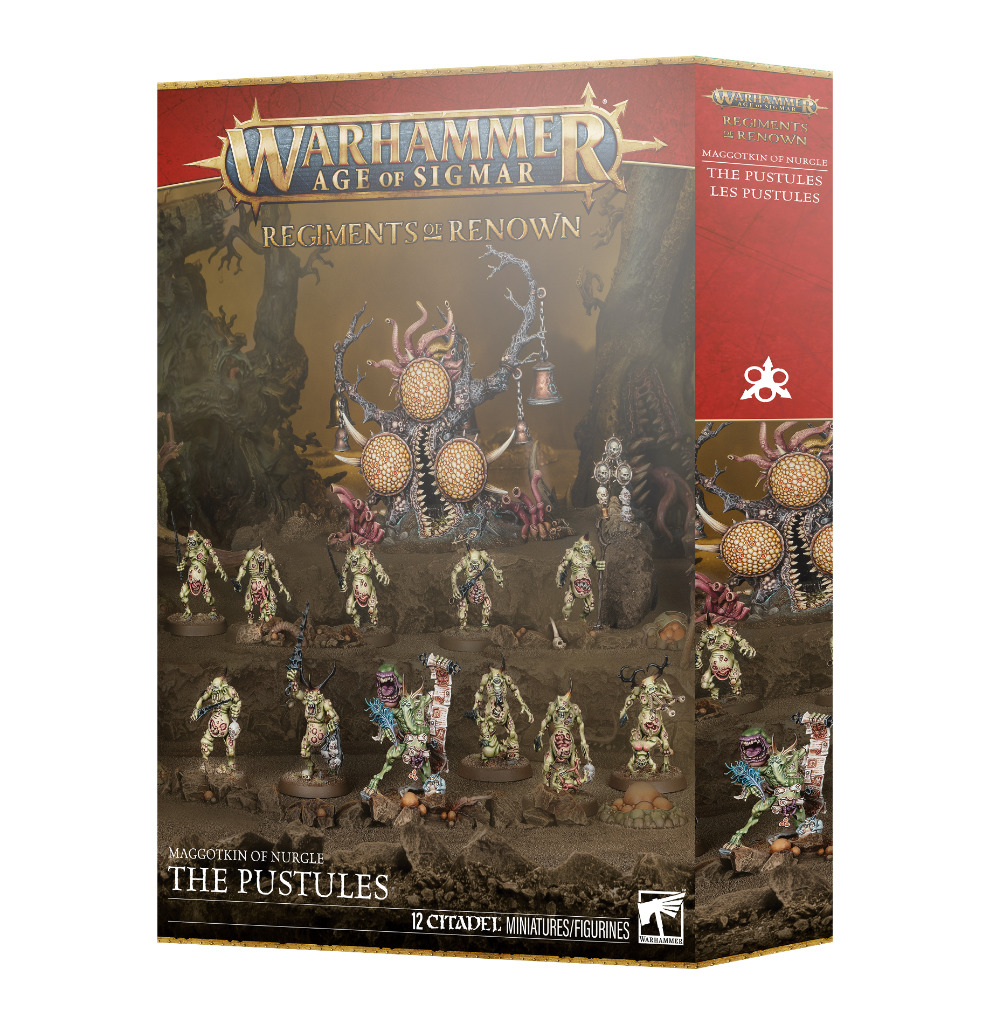 Maggotkin of Nurgle: The Pustules - Regiment of Renown 1