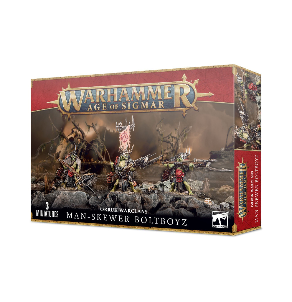 Orruk Warclans: Man-skewer Boltboyz 1