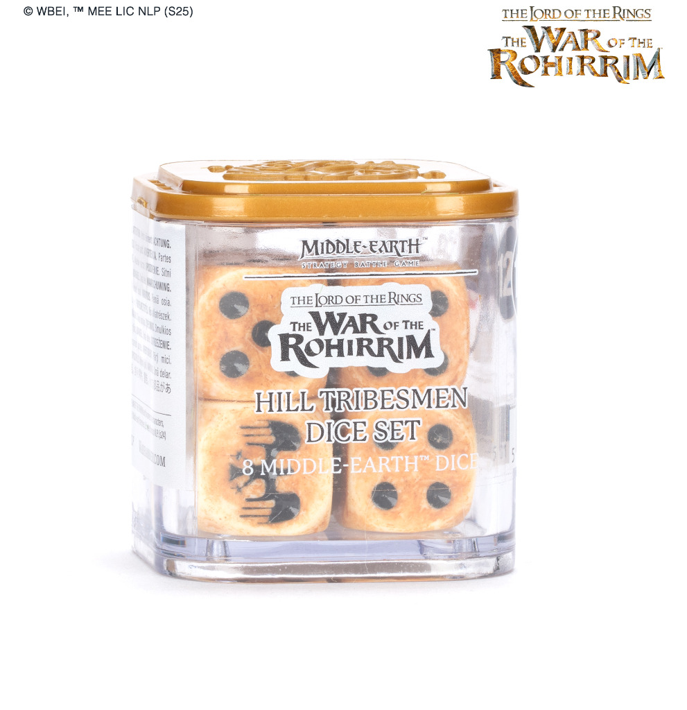 M-E SBG: Hill Tribesmen Dice Set 1