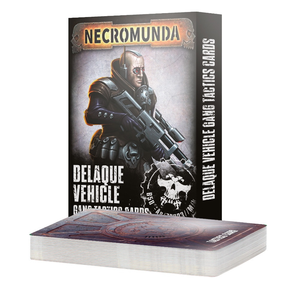 Necromunda: Delaque Vehicle Gang Tactics Cards 1