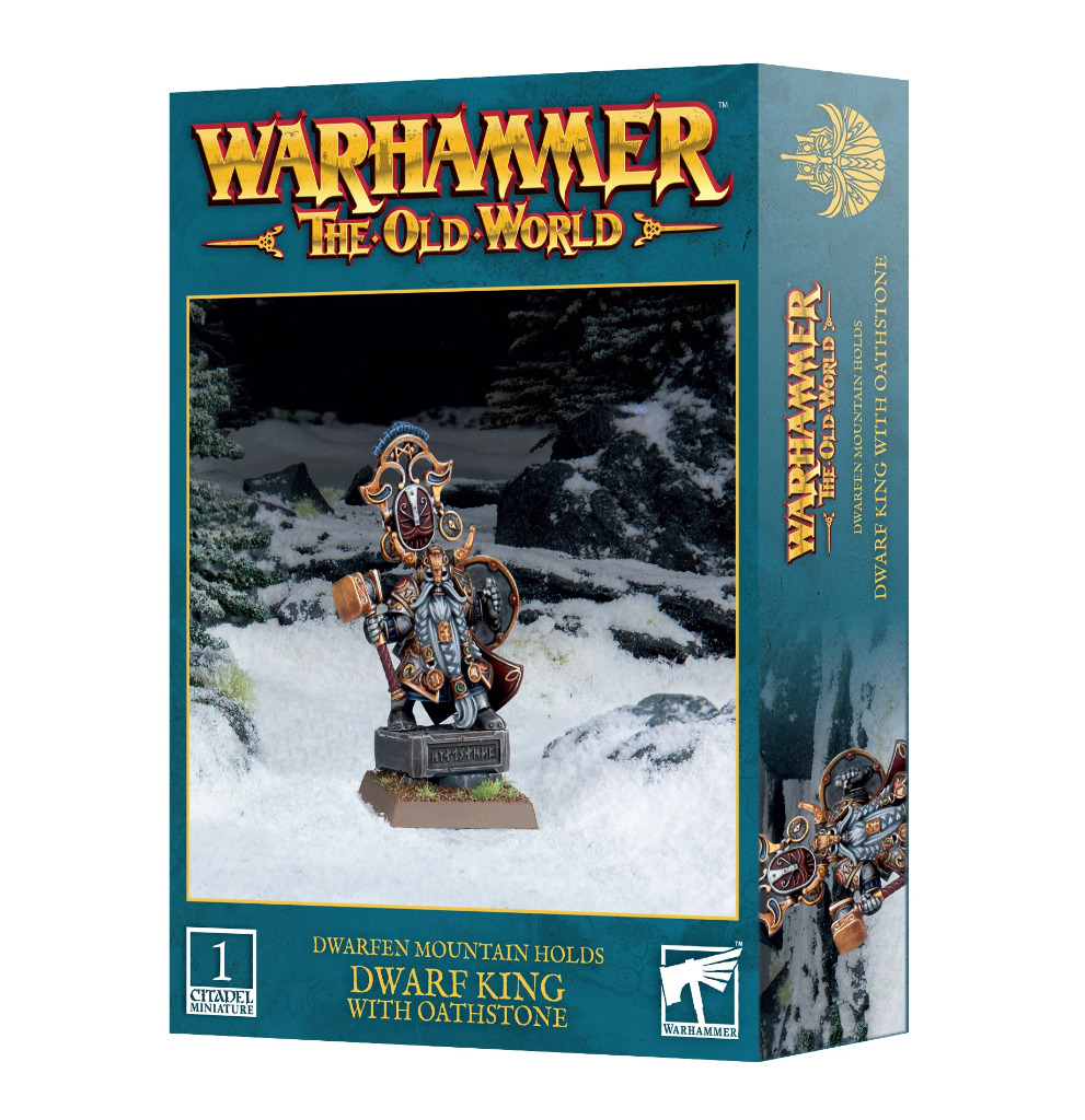 Dwarfen Mountain Holds: Dwarf King With Oathstone 1