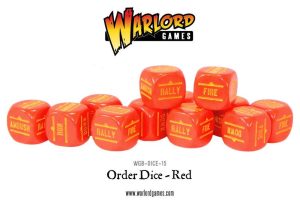 Bolt Action: Orders Dice - Red 1