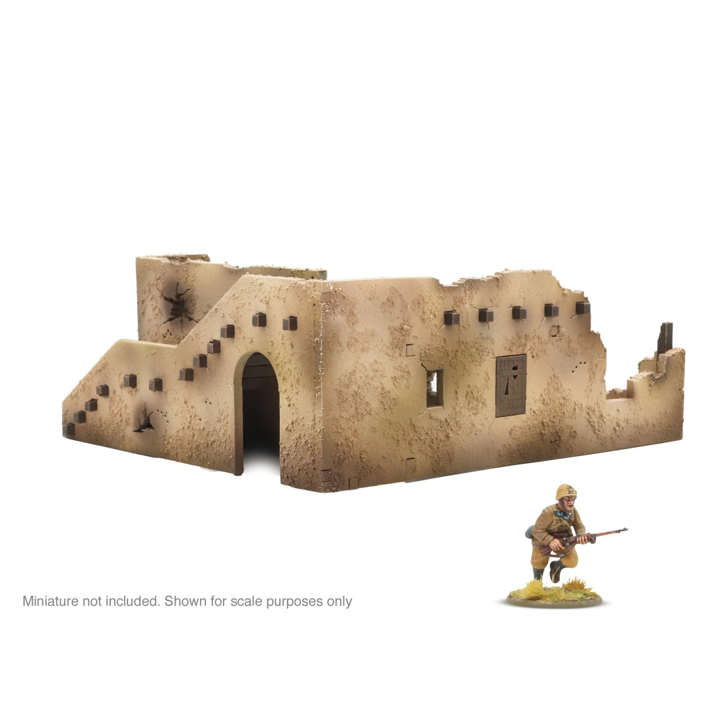 Adobe Building - Gentleman's War Ruins 4