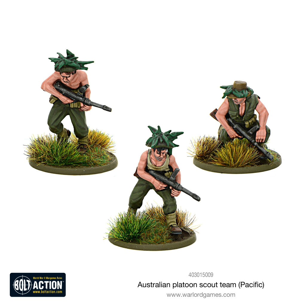 Australian platoon scout team (Pacific) 1