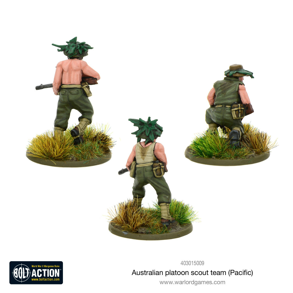 Australian platoon scout team (Pacific) 2