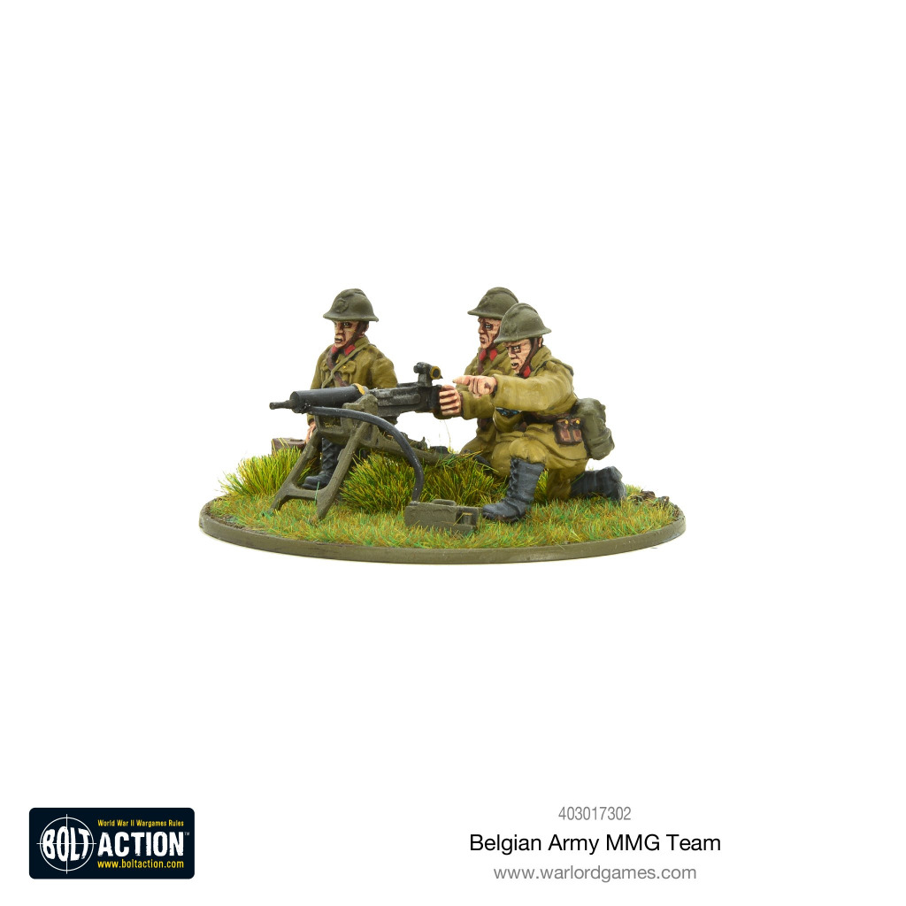Belgian Army MMG team 2