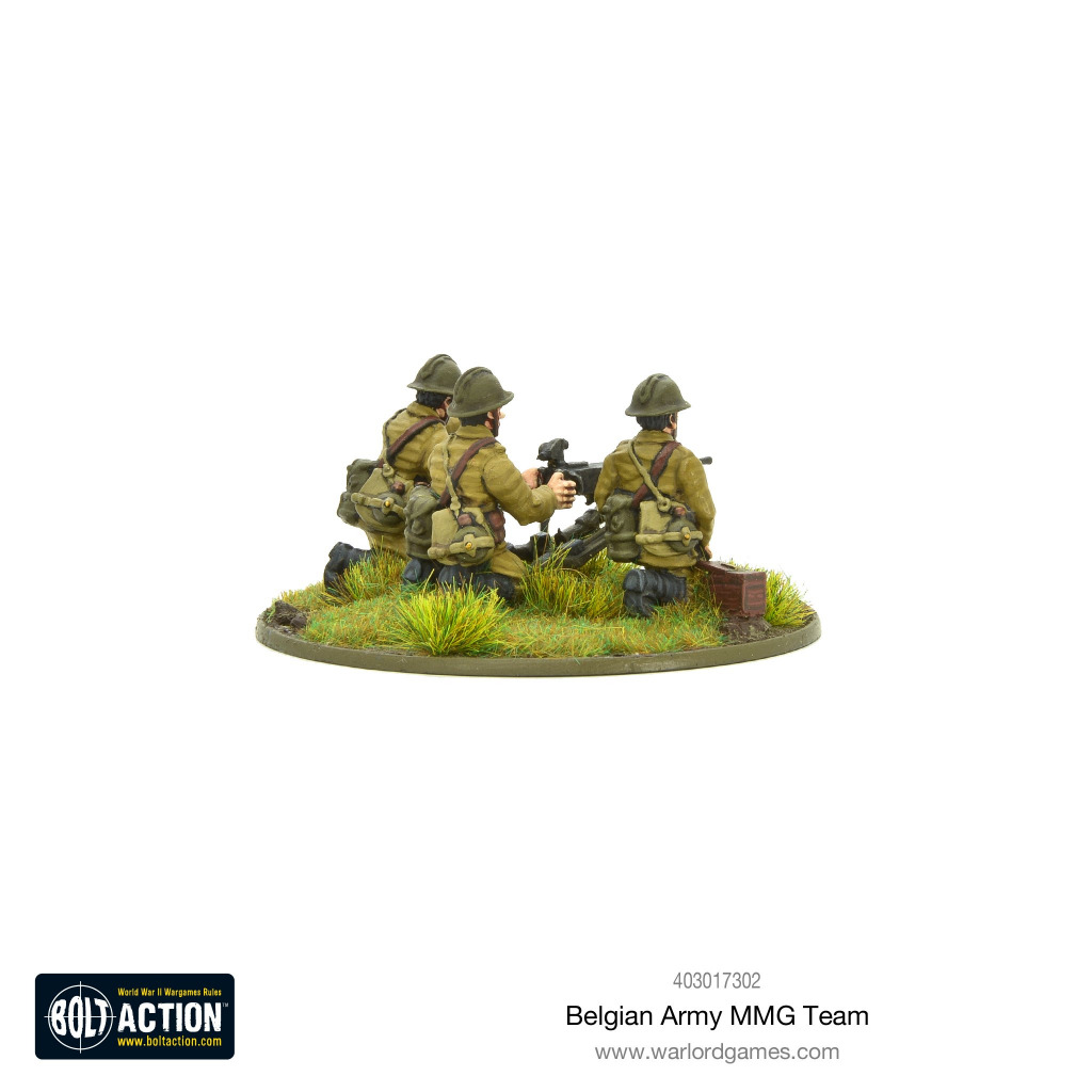 Belgian Army MMG team 4