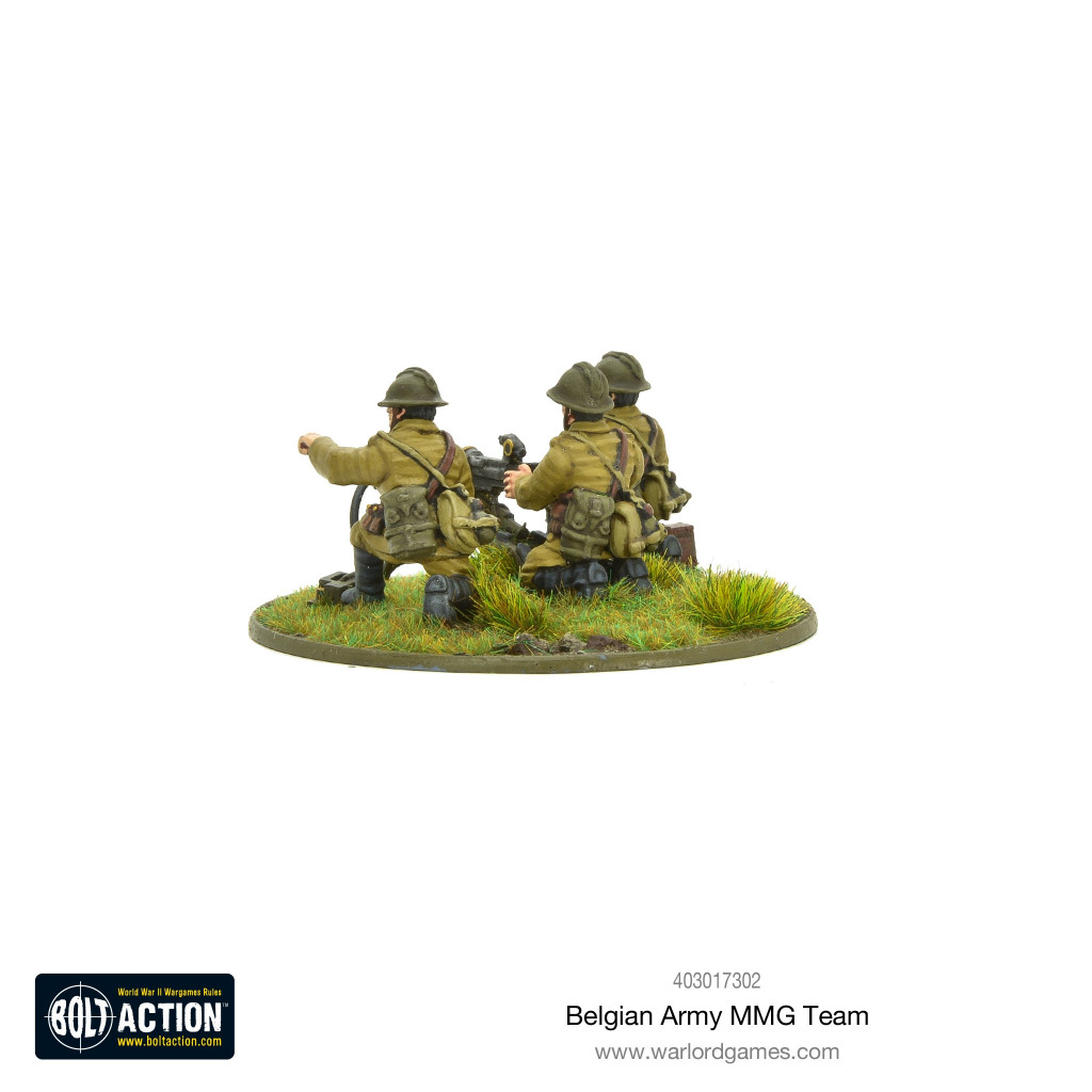 Belgian Army MMG team 5
