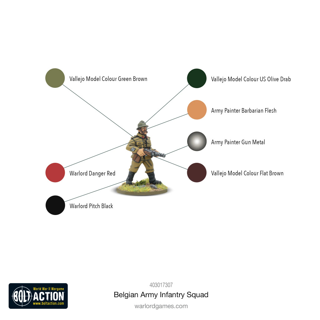 Belgian Army Infantry Squad 3