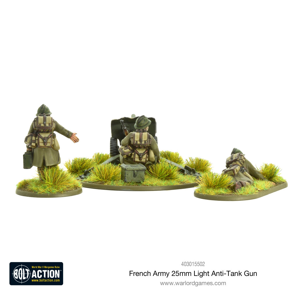 French Army 25mm Light Anti-Tank Gun 4