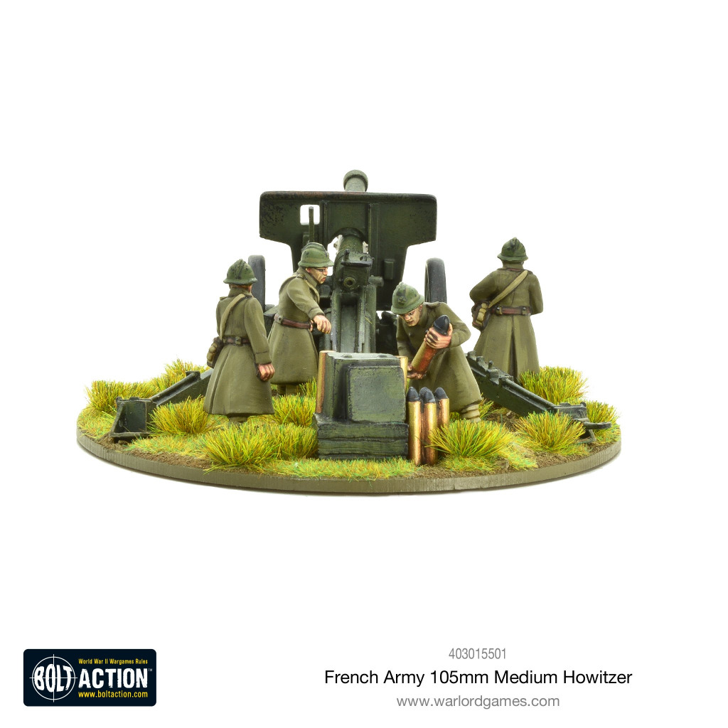 French Army 105mm Medium Howitzer 4