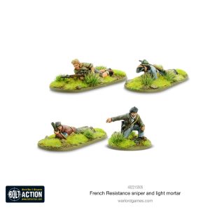 French Resistance Sniper and Light Mortar teams 1