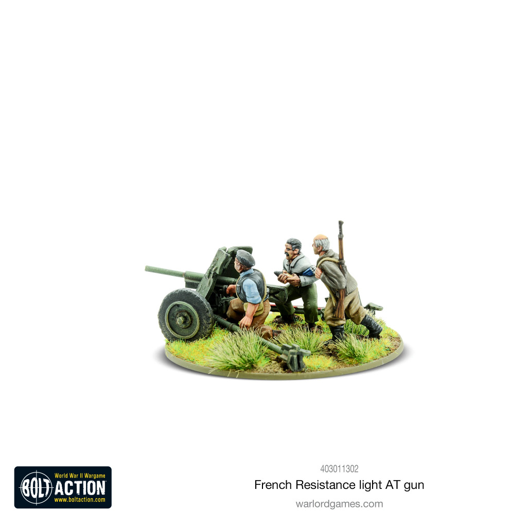 French Resistance Light Anti Tank Gun 3