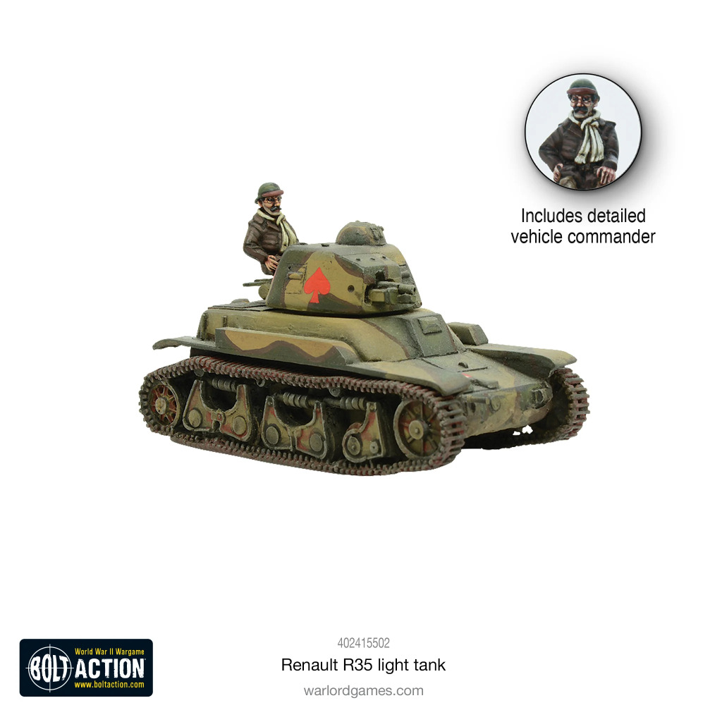 French Renault R35 Light Tank 2