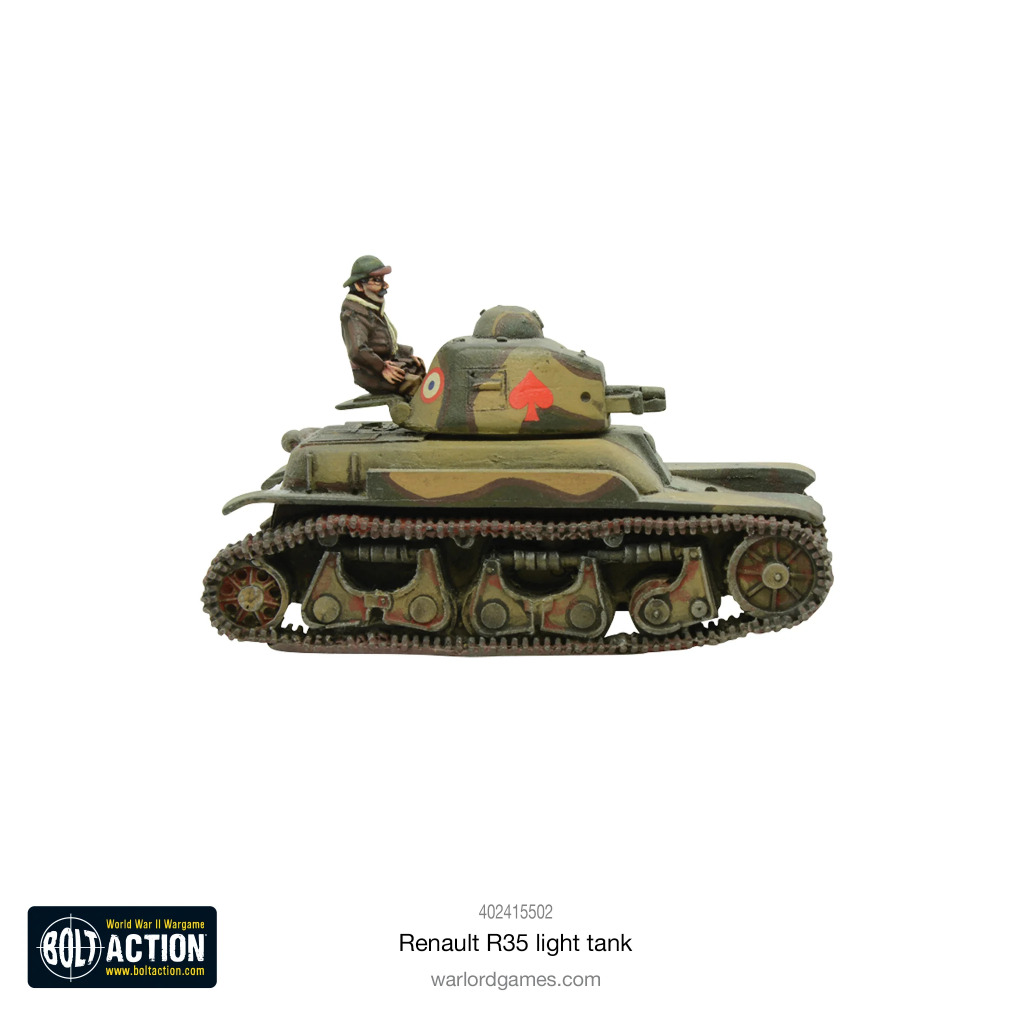 French Renault R35 Light Tank 3