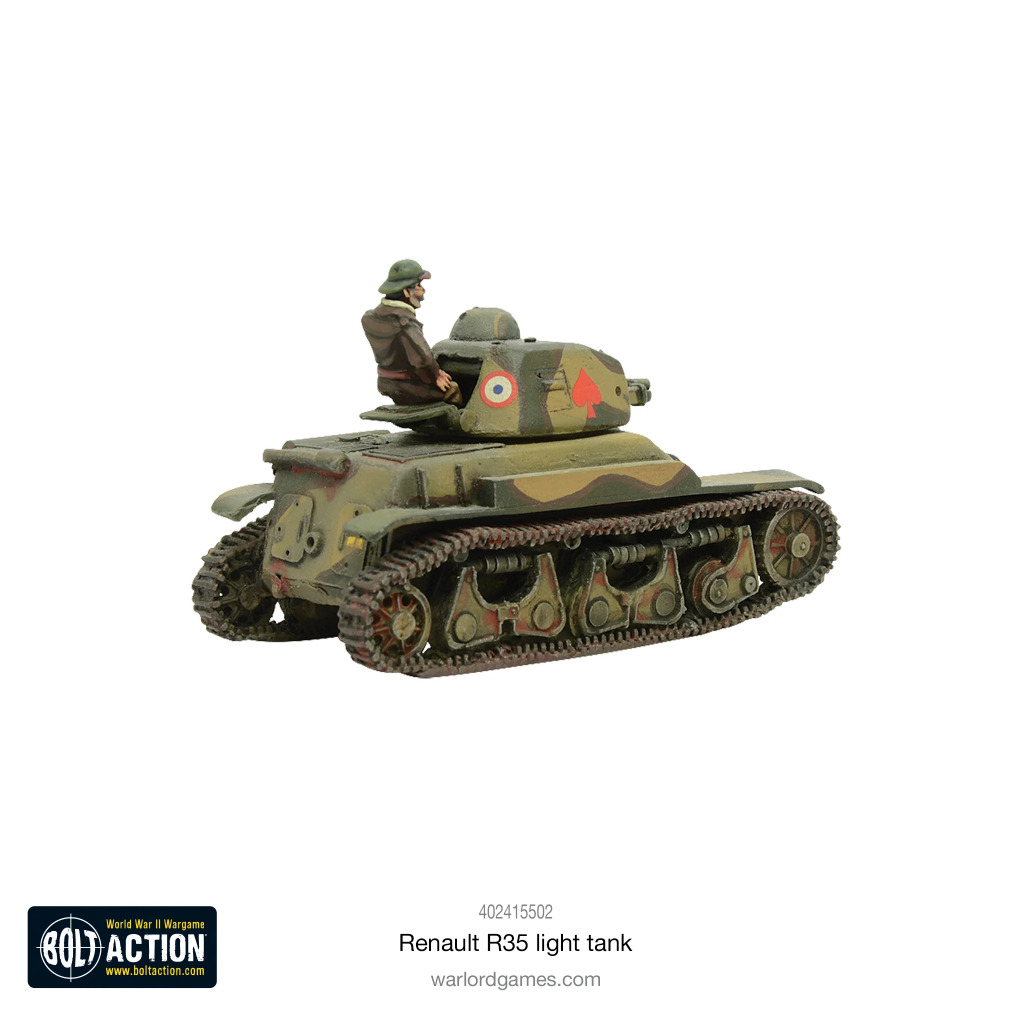 French Renault R35 Light Tank 4