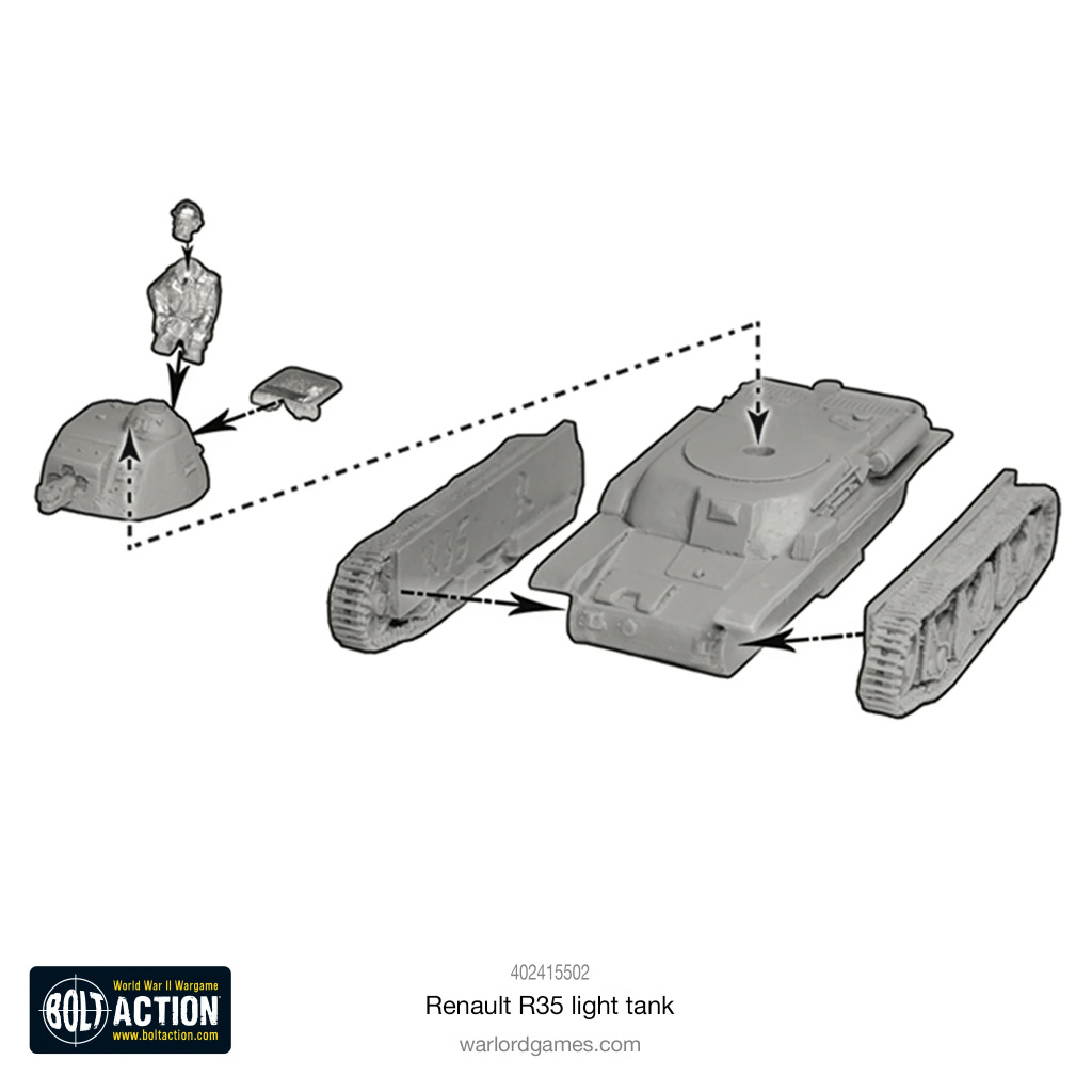 French Renault R35 Light Tank 8