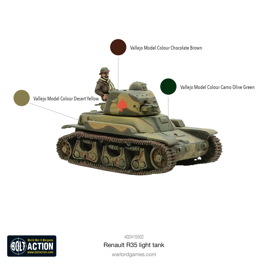 French Renault R35 Light Tank 9