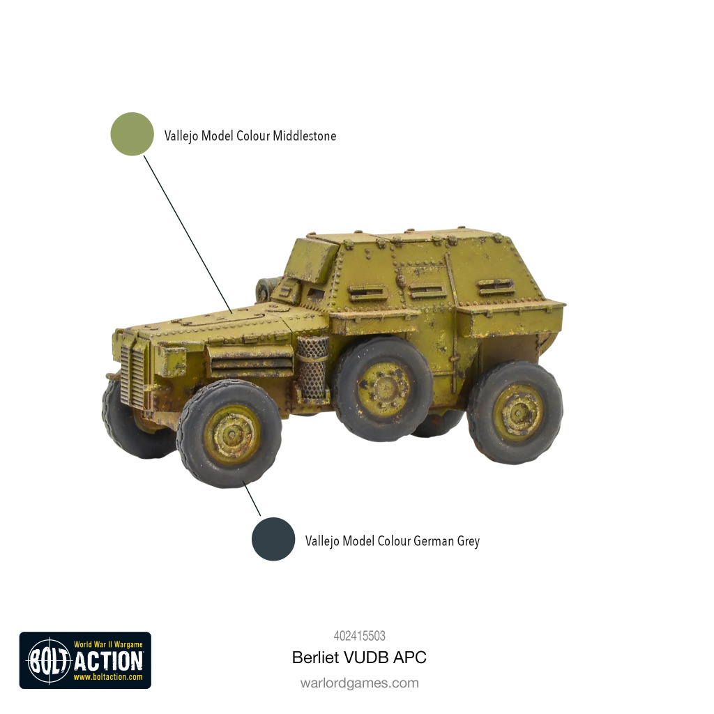 French Berliet VUDB Armoured Personnel Carrier 6