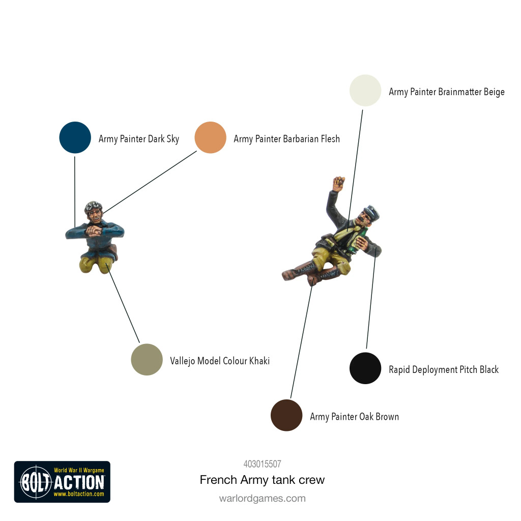French Army Tank Crew 3