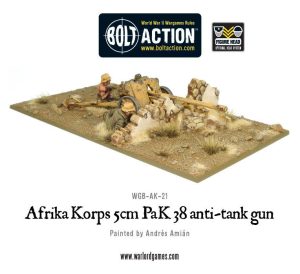 Afrika Korps 5cm Pak38 Anti-Tank Gun 1