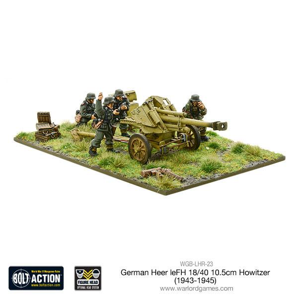 German Heer leFH 18/40 10.5cm Howitzer (1943-45) 1