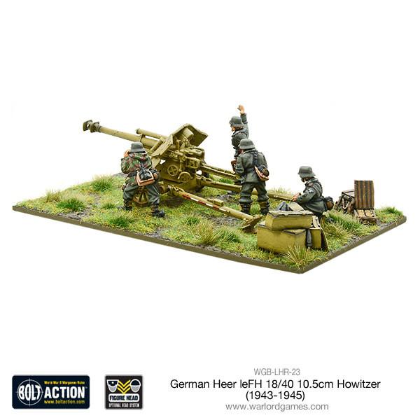 German Heer leFH 18/40 10.5cm Howitzer (1943-45) 4