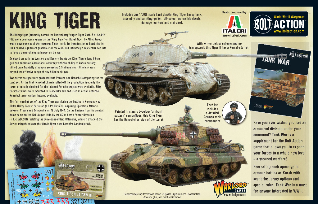 German King Tiger 12